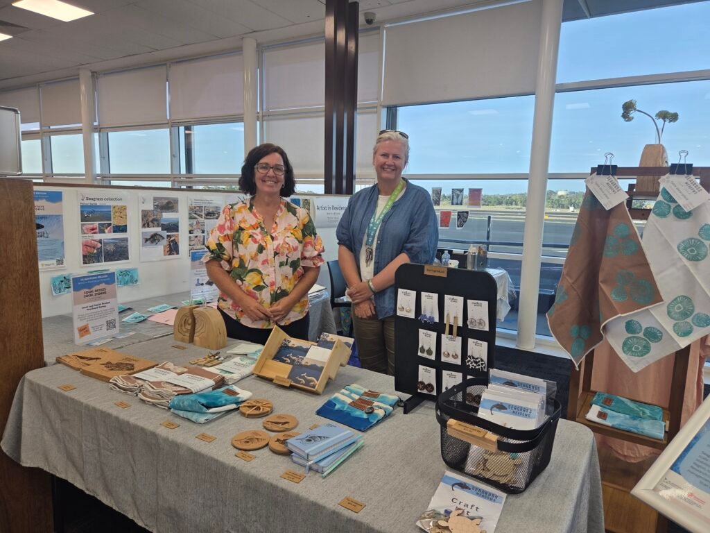 Artist in Residence Gladstone Airport Katrina Elliott