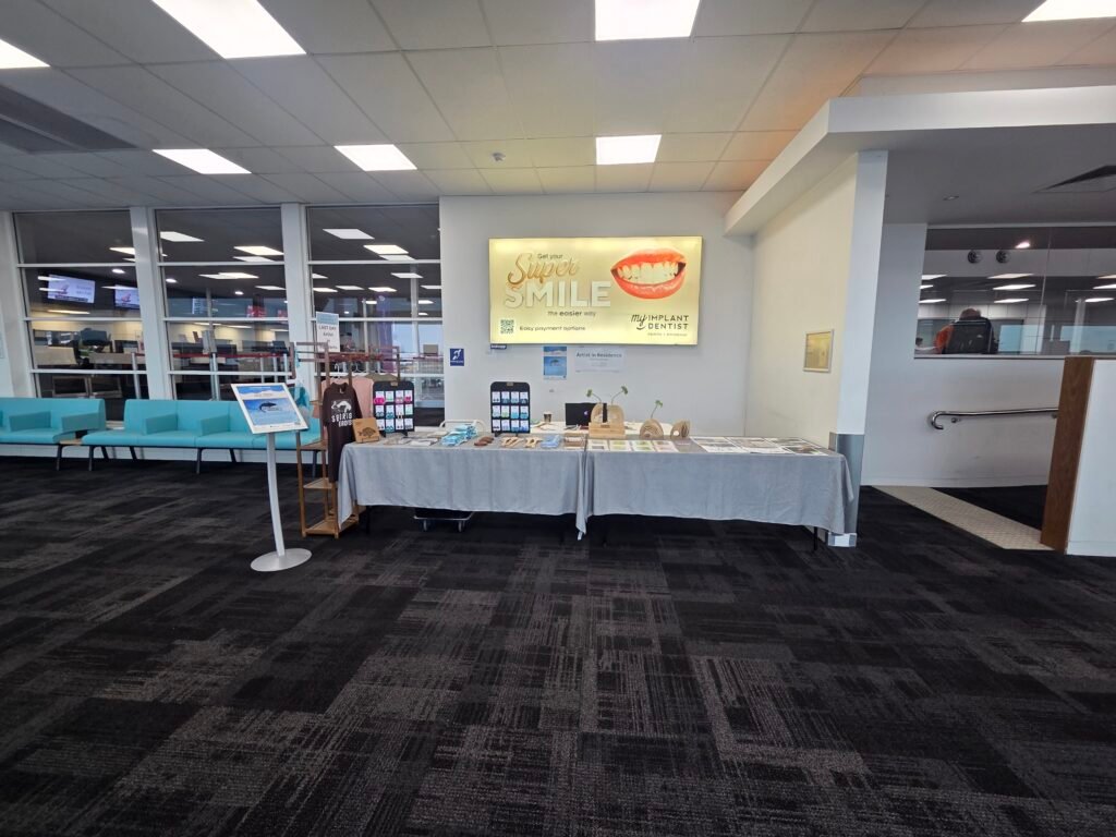 Artist in Residence Gladstone Airport Katrina Elliott