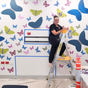 Collaborative mural Gladstone Hospital