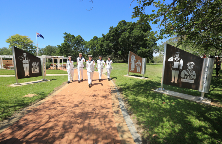 Guard of Honor, Public Art by Gladstone Artist Katrina Elliott,