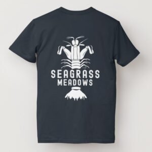 Seagrass Meadows Mantas Shrimp T-Shirt